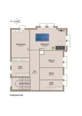 Grundriss Kellergeschoss