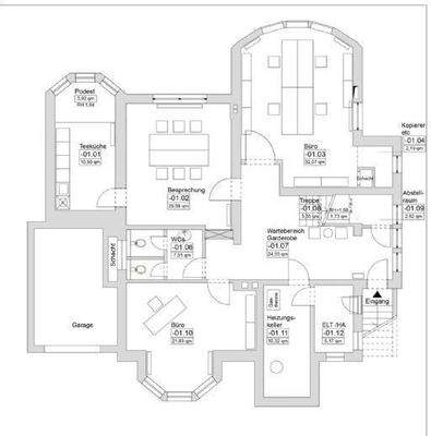 Grundriss Souterrain
