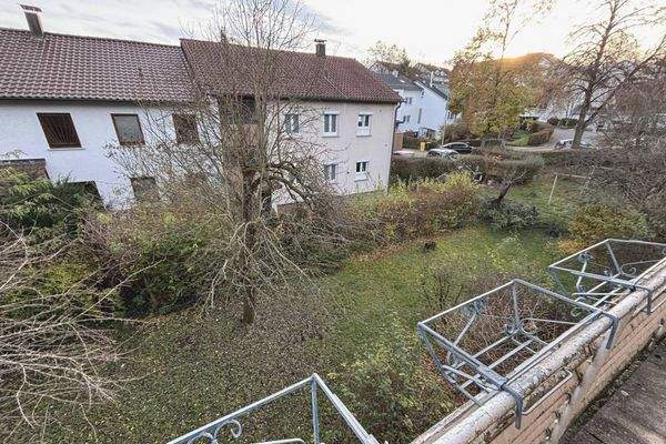 Blick in den Garten OG