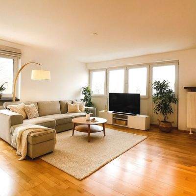 Wohnzimmer Visualisierung