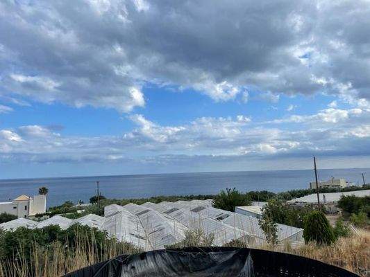 Kreta, Mavros Kolimpos: Grundstück mit Meerblick zu verkaufen