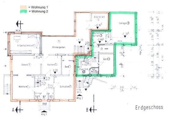 Grundriss Erdgeschoss