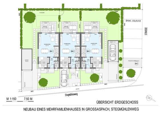 Übersicht  Reihenhäuser