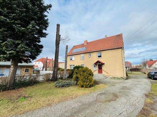 Zufahrt zum Wohnhaus