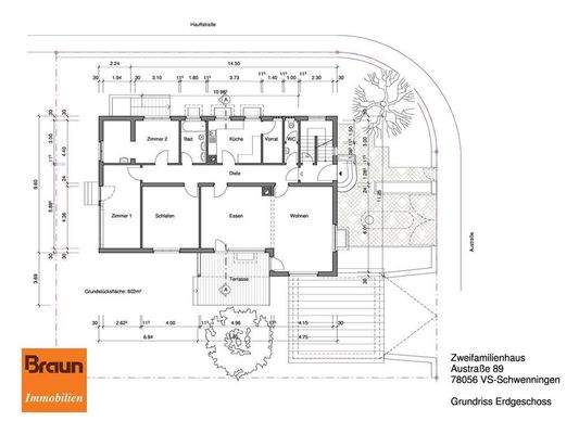 2-3 FAm.-Wohnhaus, VS-S
