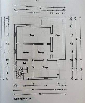 Grundriss Kellergeschoss