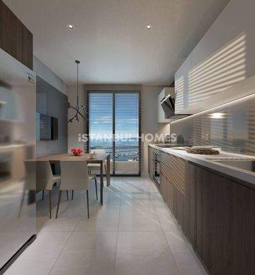 Elegant Flats within a Sea View Project in Buyukcekmece