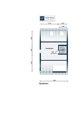 Grundriss Spitzboden