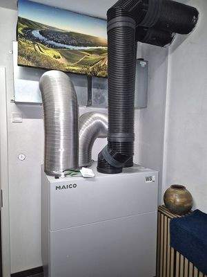 Lüftungsanlage mit Wärmerückgewinnung