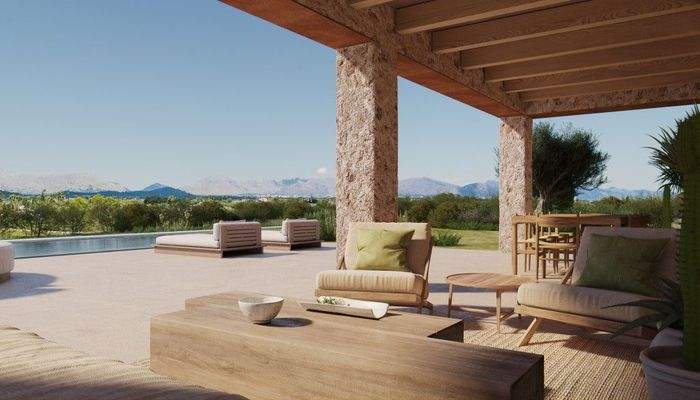 Moderne, neu gebaute Finca zu verkaufen in Alcudia, Mallorca