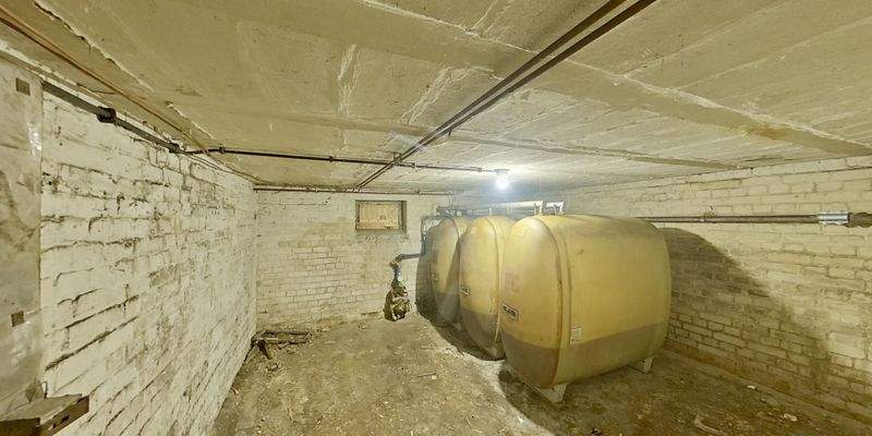 Tankraum im Keller