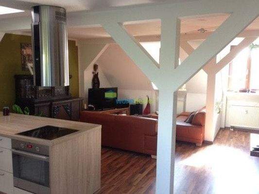 offener Wohn-Küchenbereich