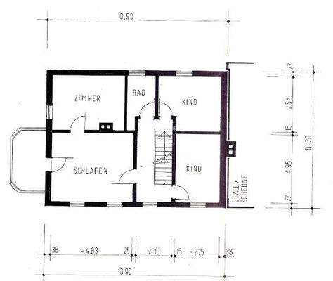 Grundriss Obergeschoss