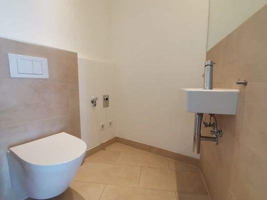 extra WC mit WMS-Anschluss