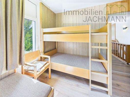 Stockbetten im Schlafraum