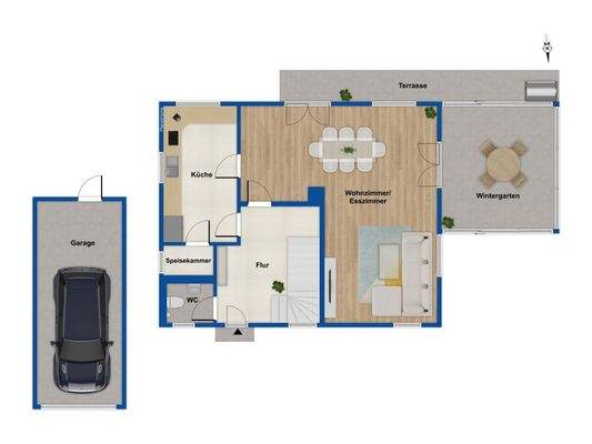 Grundriss Erdgeschoss