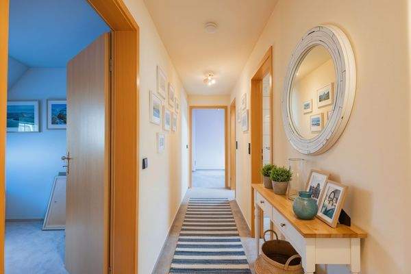 Einrichtungsbeispiel Flur Dachgeschoss