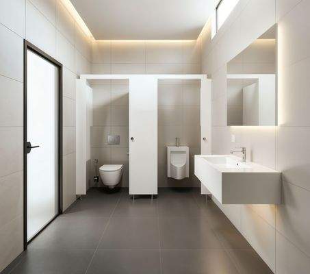 Moderne WC-Anlagen (KI generiert)