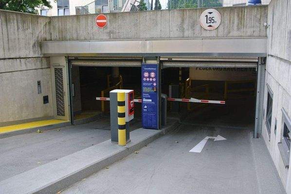 Zufahrt Tiefgarage
