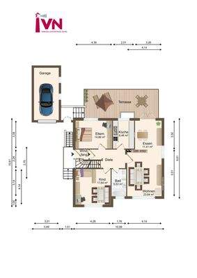Grundriss Erdgeschoss