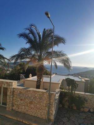 Ein Blick von etwas höher aufs Haus