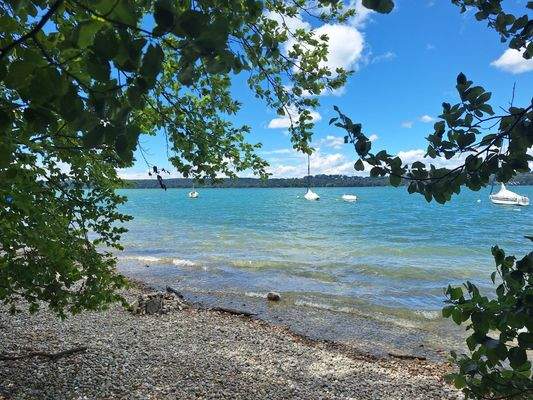 nur wenige Minuten zum See