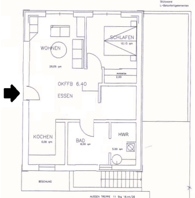 Kellergeschoss - Einliegerwohnung