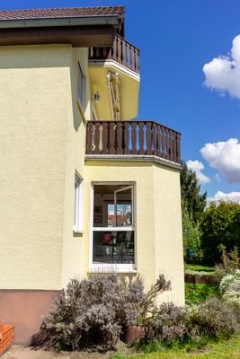 Hausansicht aus dem Garten