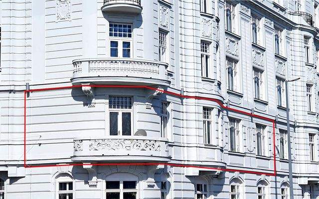 Lage der Bürofläche im Gebäude