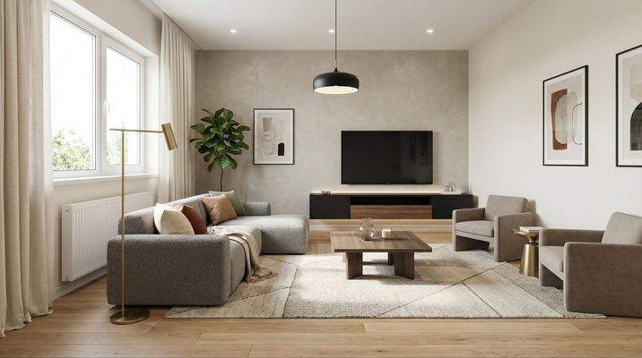 Wohnzimmer bearbeitet