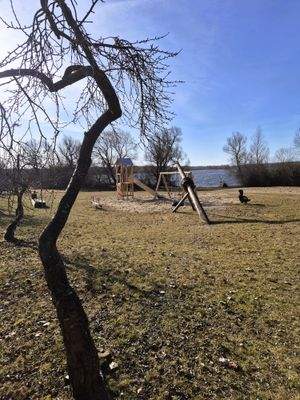 Badestelle Dammsee mit Spielplatz
