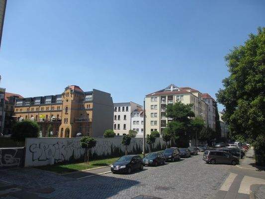 Blick Gustav-Mahler-Straße nach Nord