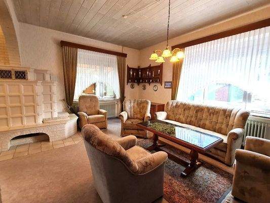 Das Wohnzimmer im EG