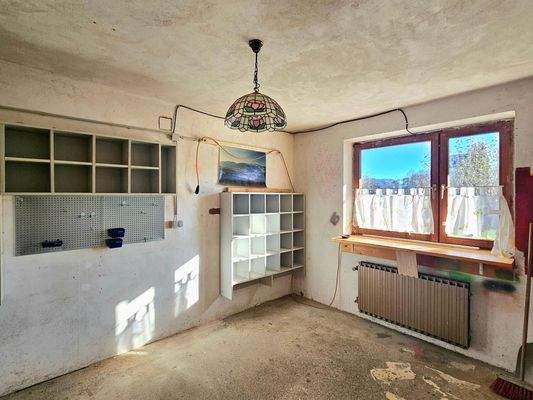 Werkstatt/Hobbyraum im EG beheizt