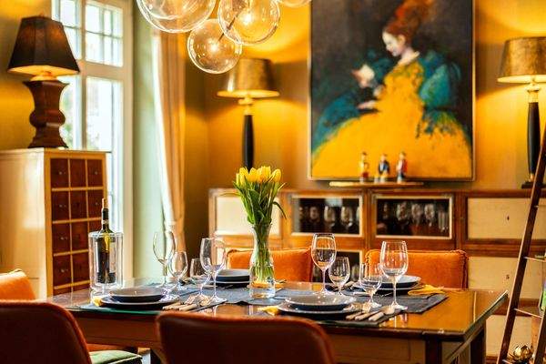 gemütlicher Essplatz Altbauvilla