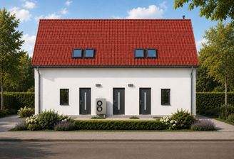 Großes Mehrfamilienhaus / Doppelhaus