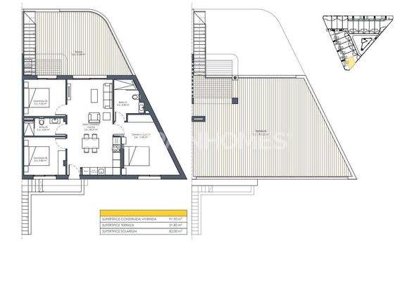 Flats with Communal Features in San Fulgencio, Alicante