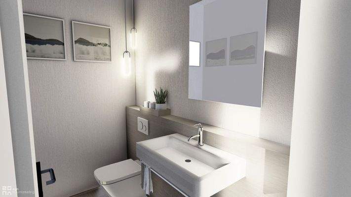 Gäste-WC Erdgeschoss