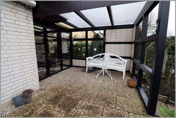 Terrasse m. Windfang