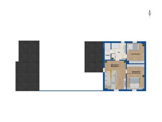 Grundriss Dachgeschoss