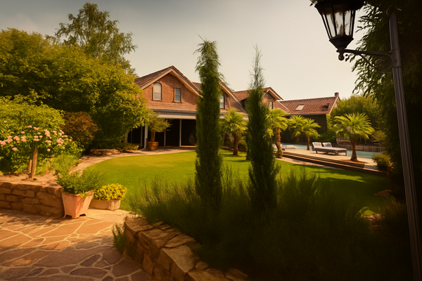 Garten- u. Hausansicht