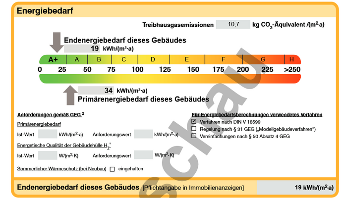 Alto 610 Grundriss Energieausweis