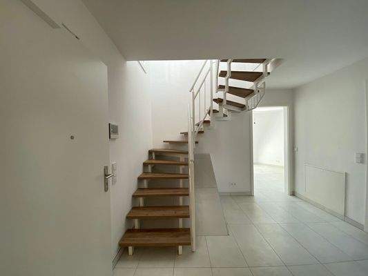 Treppe Zugang 2. Ebene