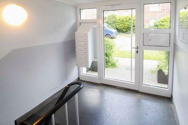 Gepflegter Eingangsbereich