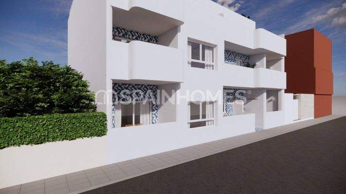 Modern Flats 200 m off the Beach in Pilar de la Horadada Alicante