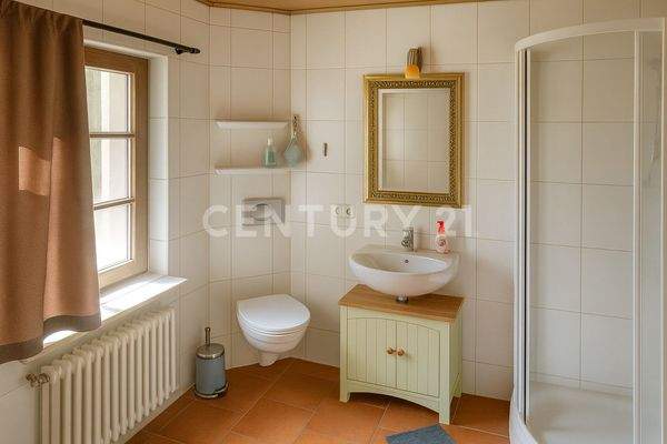 Helles bad mit Fenster