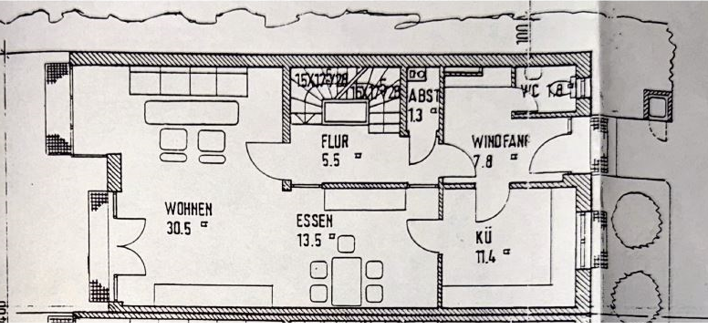 Grundriss Erdgeschoss