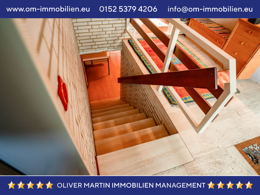 Treppe ins Kellergeschoss