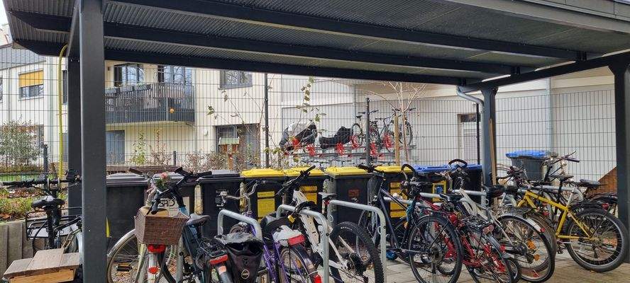 Fahrradabstellplätze