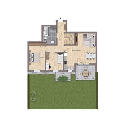 Helle EG-Wohnung mit eigenem Garten